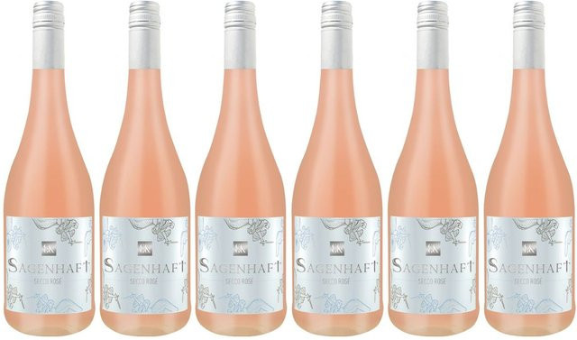 Sagenhaft Secco Rosé trocken Schaumwein 6 x 0,75 l - Bild 1