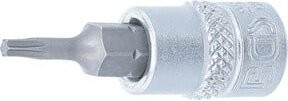 BGS Bit-Einsatz T-Profil TX T9 mit 6,3 mm 1/4 Zoll Innenvierkant in Silber - Bild 1