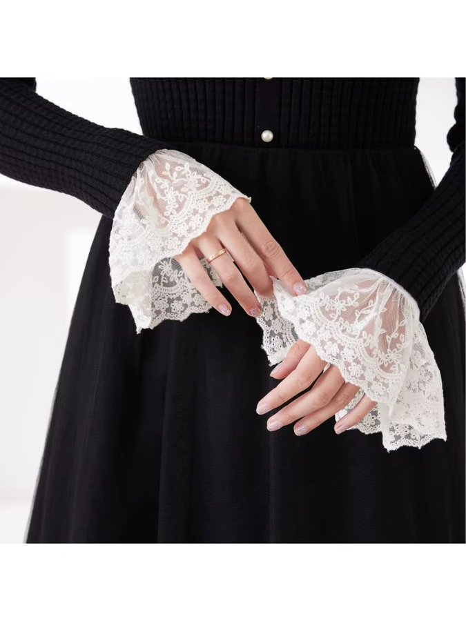 Armband Spitze, plissiert, gekräuselt, Damen - Bild 6