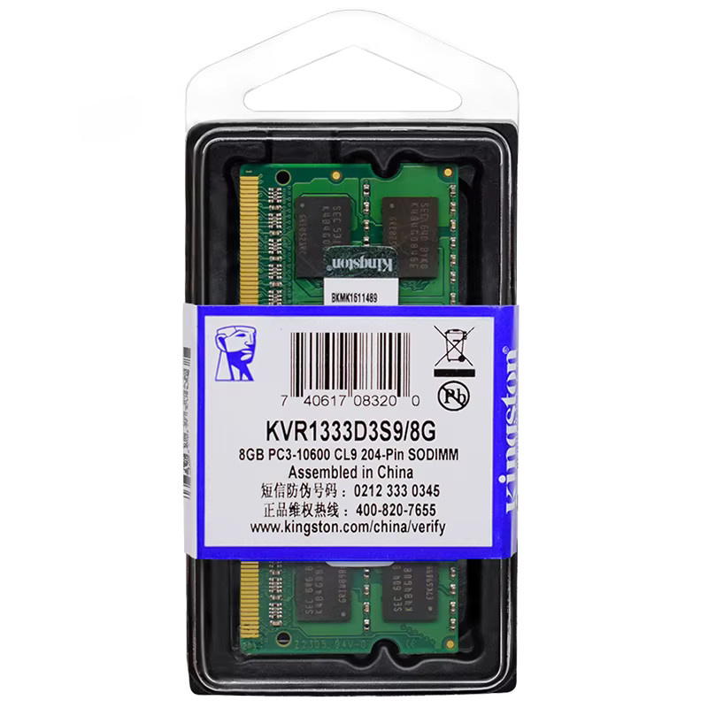 Kingston Laptop RAM DDR3L SO-DIMM Notebook Arbeitsspeicher in Grün - Bild 2