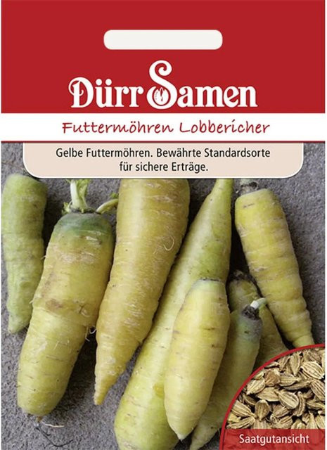 Dürr Lobbericher Saatgut Futtermöhren Gemüse für Salat und Rohverzehr 2000 g - Bild 1