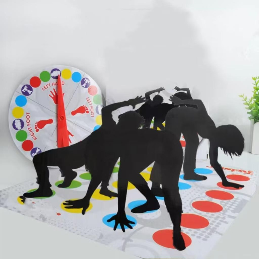 Linyi toy Twister Party Familienspiel Bunt / Mehrfarbig 3-6 Jahre - Bild 3