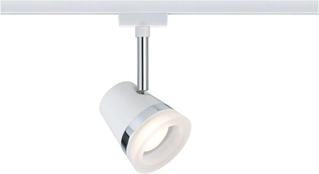 Paulmann URail Cone Hochvolt-Schienensystem-Leuchte, GU10, Weiß/Chrom, max. 10W - Bild 1