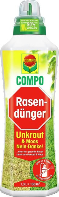 Compo Rasendünger Nein-Danke gegen Unkraut und Moos für Rasenflächen 9 kg - Bild 1