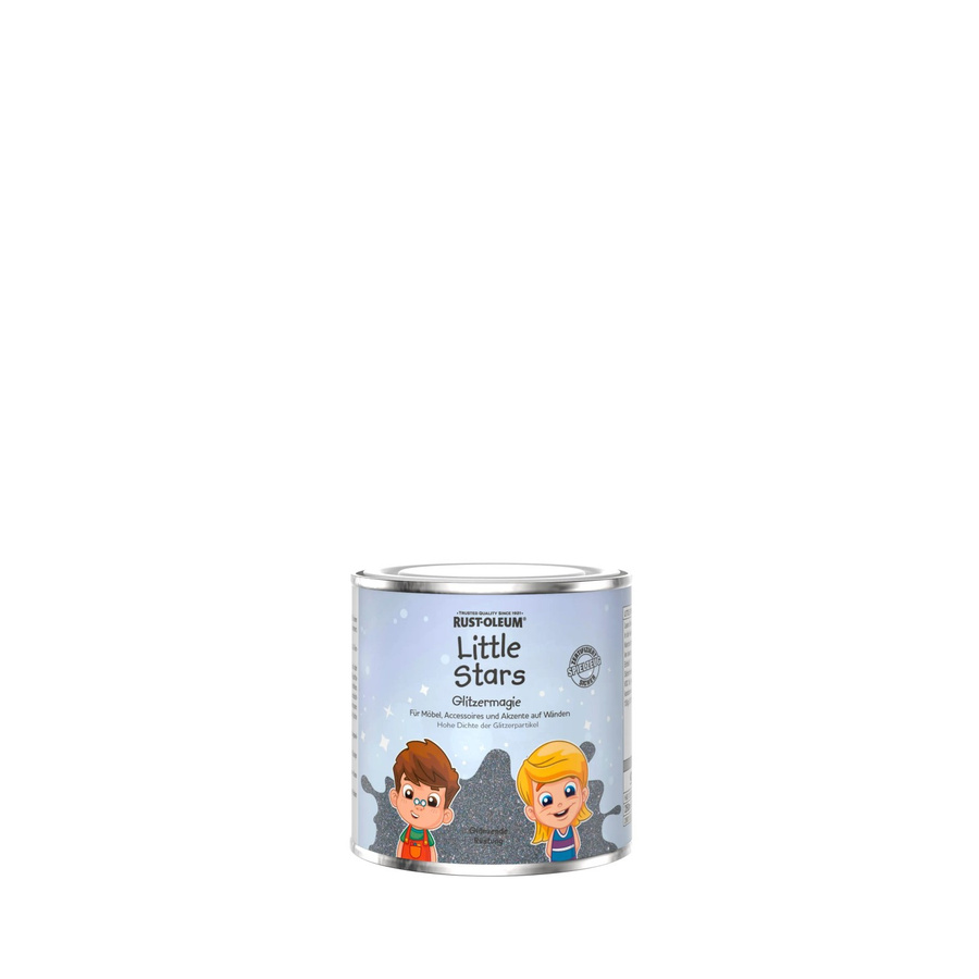 Rust-Oleum Little Stars Glitzermagie Glänzende Rüstung in Silber Multicolour 250 ml - Bild 2