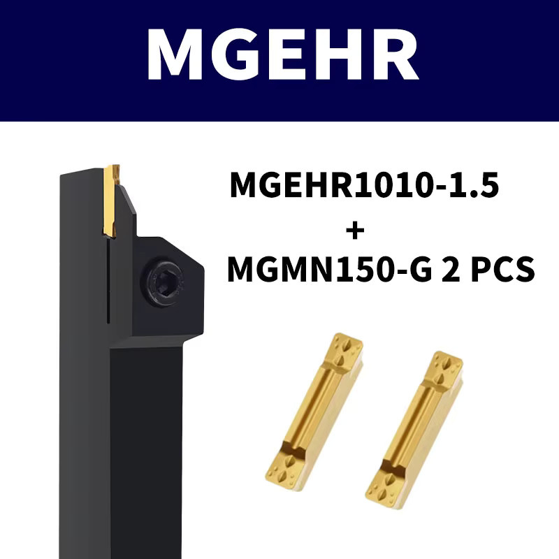 CNHENRY Einstechhalter MGMN200 MGMN300 für Hartmetalleinsätze CNC-Drehwerkzeug - Bild 5