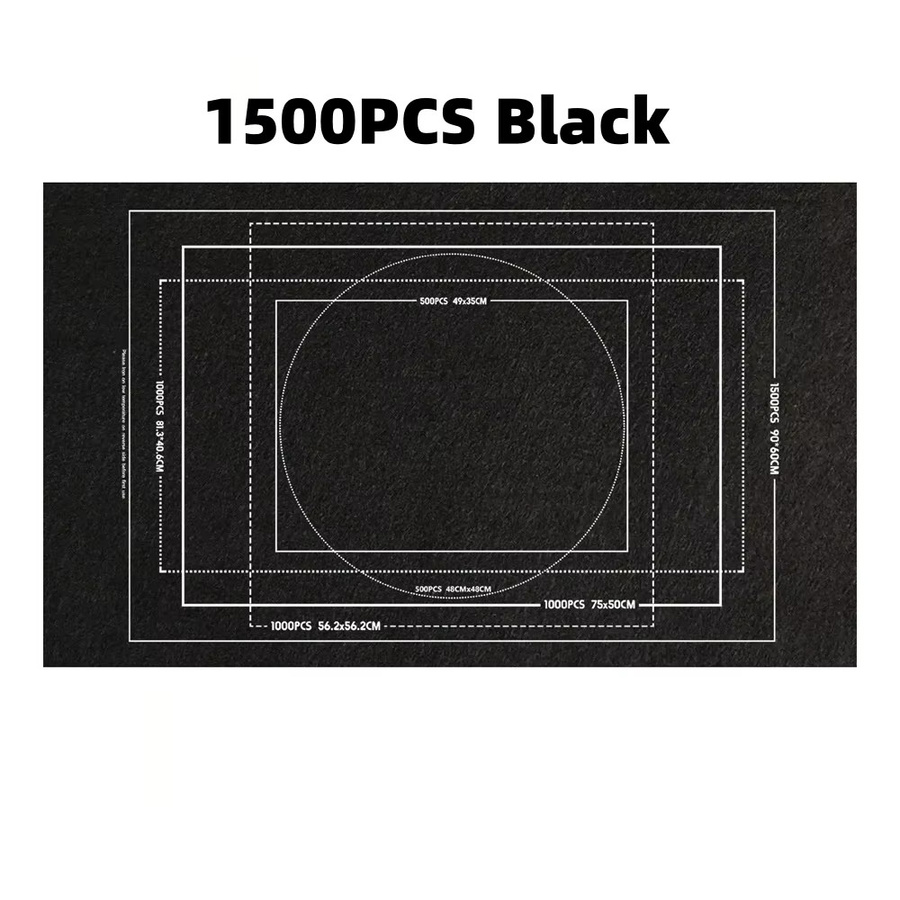Maxrenard Puzzle Matte Roll Up Puzzles Board für bis zu 1500, 1000, 500 Stück - Bild 2