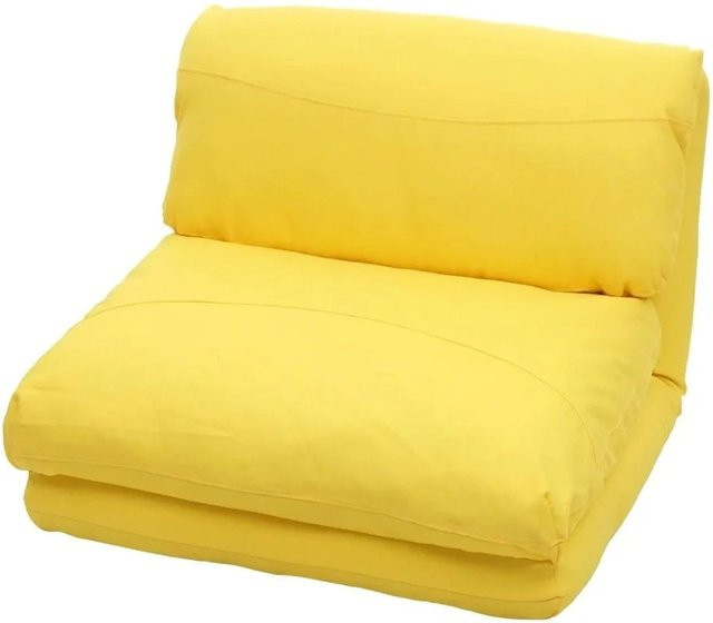 Schlafsessel MCW E68 Funktionssessel als Schlafsofa in Gelb mit Stoffbezug - Bild 2