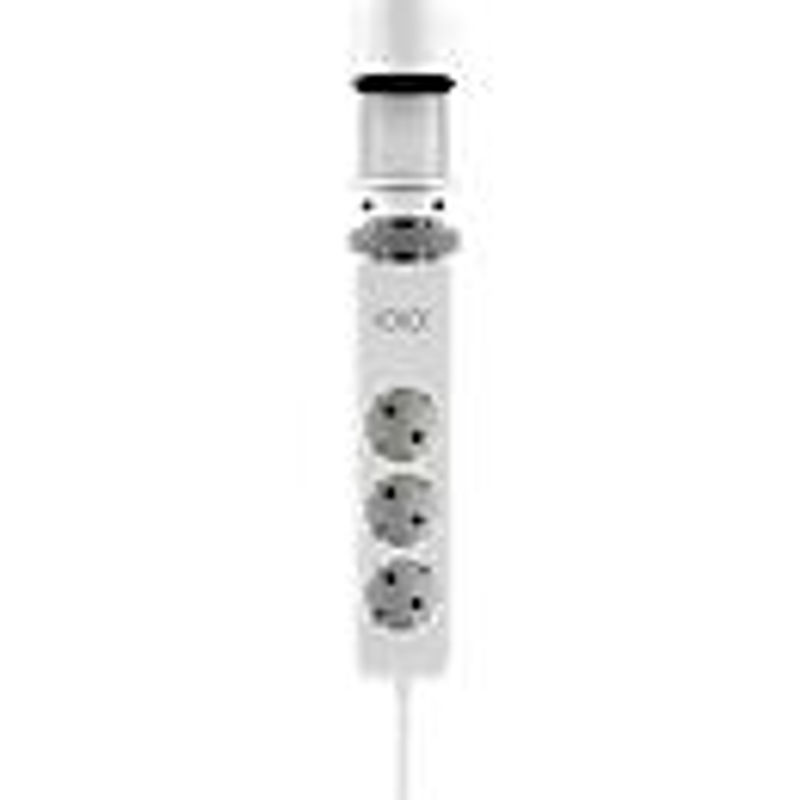 Steckdosenleiste Olympia IOIO SL 3000 in Weiß mit 3 Steckplätzen, 2 x USB-A, 1 x USB-C und 1,5 m Kabellänge - Bild 3