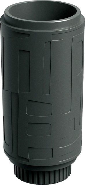 Prosperplast Blumentopf Folka Hoch in Charcoal Anthrazit, Höhe: 62 cm, Durchmesser: 30 cm - Bild 1