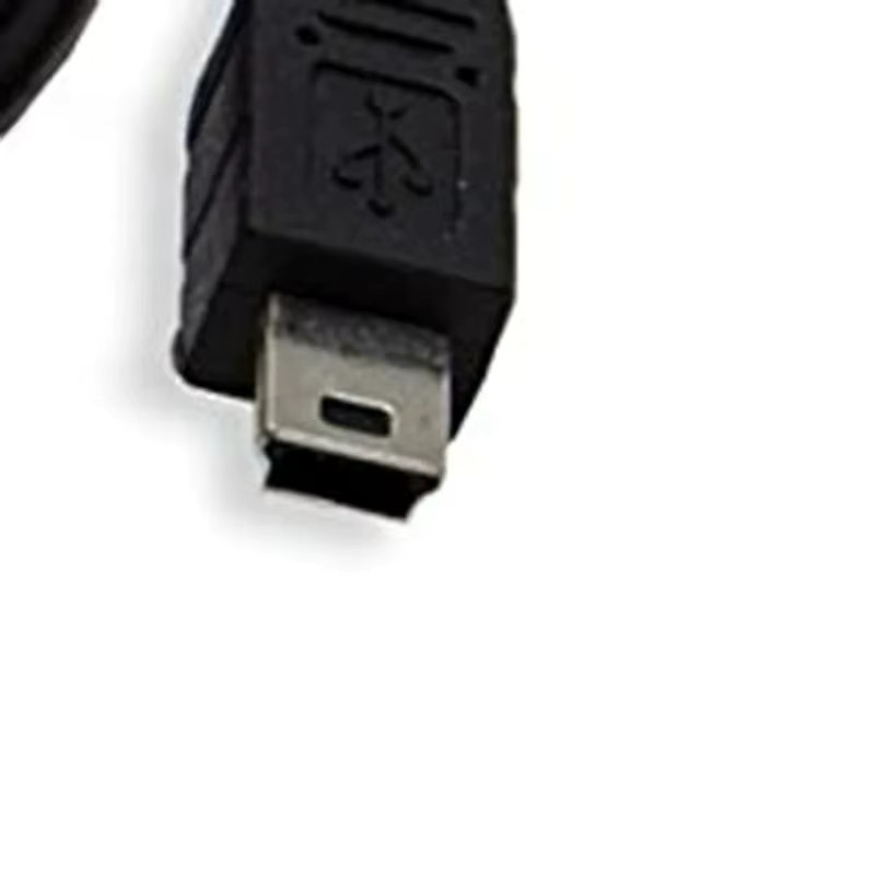 BSN Dual USB 2.0 Typ A auf USB Mini 5-Pin Typ B Daten- und Stromkabel in Schwarz - Bild 3