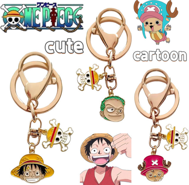 ONE PIECE Schlüsselanhänger Luffy Zoro - Bild 1