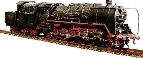 Italeri Dampflok BR 50, Plastik-Bausatz, H0, 1:87 - Bild 1