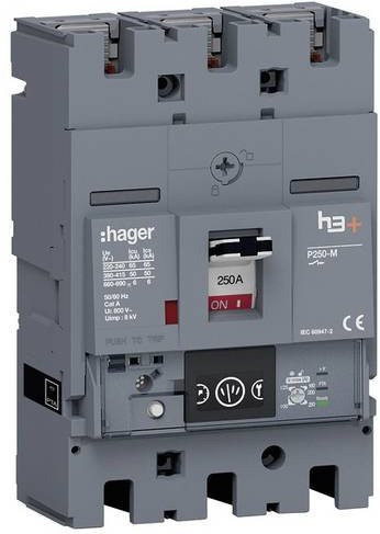 Hager HMT250NR Leistungsschalter MCB Grau - Bild 1