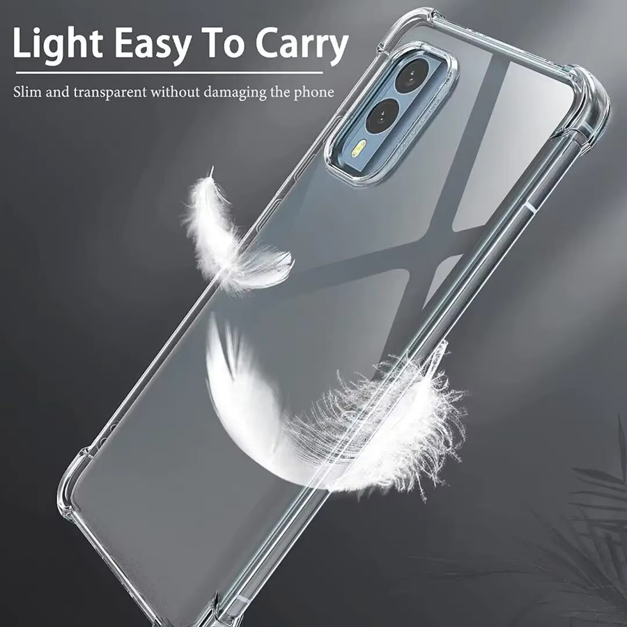 Transparente TPU Schutzhülle für Nokia C210, C110, C22, C32, C12, XR21, G310, G400, G42, G22 - Bild 6
