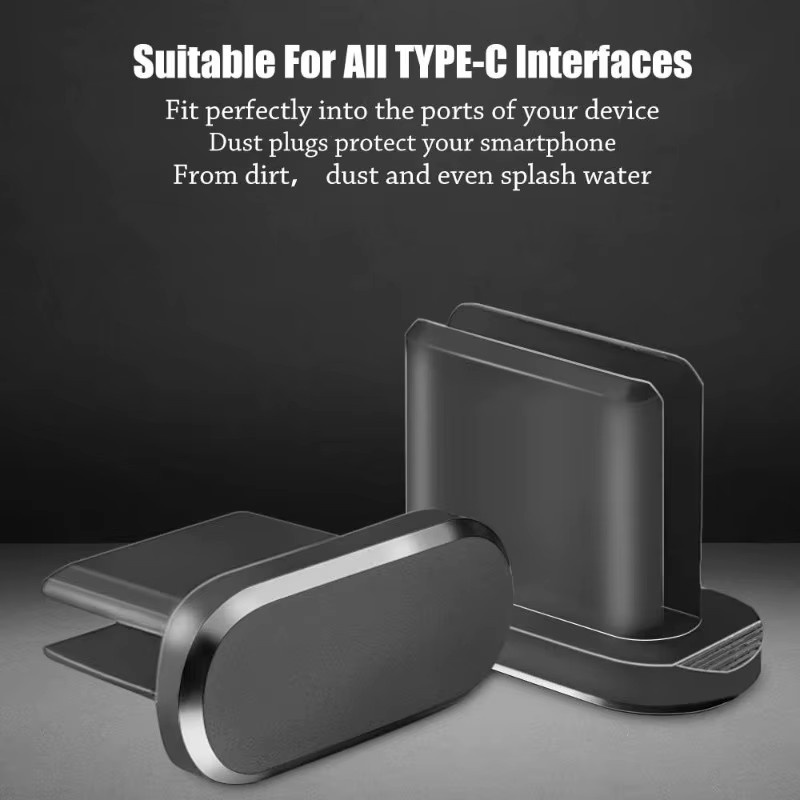 Samsung USB-C Staubstecker und Ladeanschluss-Schutzkappen in Schwarz für Typ-C Geräte wie Samsung Galaxy S20 und Note 20 - Bild 5
