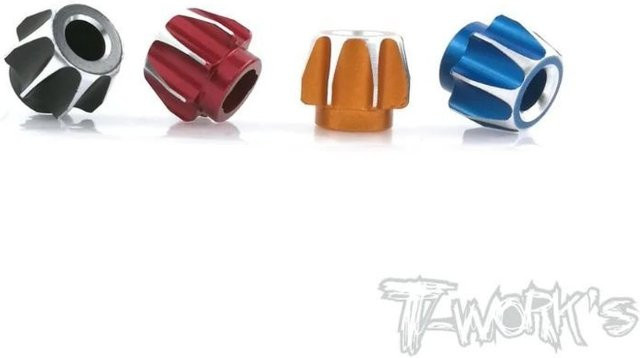 T Works TA-117 Alum. Schalterknopf, Blau, Metall, Zubehör - Bild 1