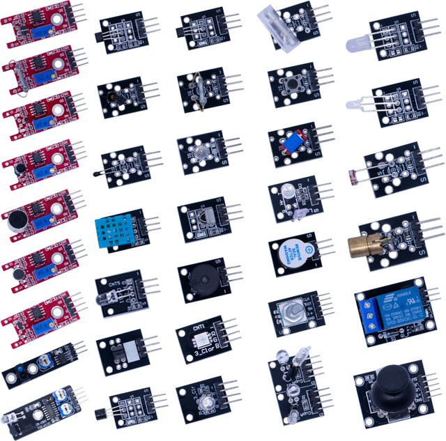 WAVGAT 45-in-1 Sensoren-Modul-Starterset für Arduino UNO R3 und MEGA2560 - Bild 1