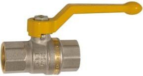 Riegler Kugelhahn mit Handhebel aus Messing, DIN EN 331, DVGW, IG/IG, Rp 1/2 Zoll - Bild 1
