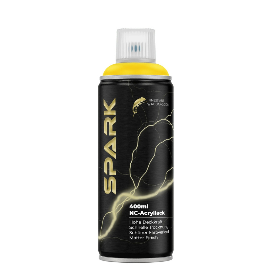 SPARK Spraydose für Holz in Blitzgelb, matt, 400 ml - Bild 2