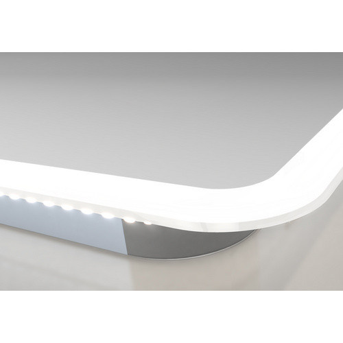 TALOS Badspiegel mit LED-Beleuchtung, rechteckig, B: 80 cm, H: 60 cm - Bild 1
