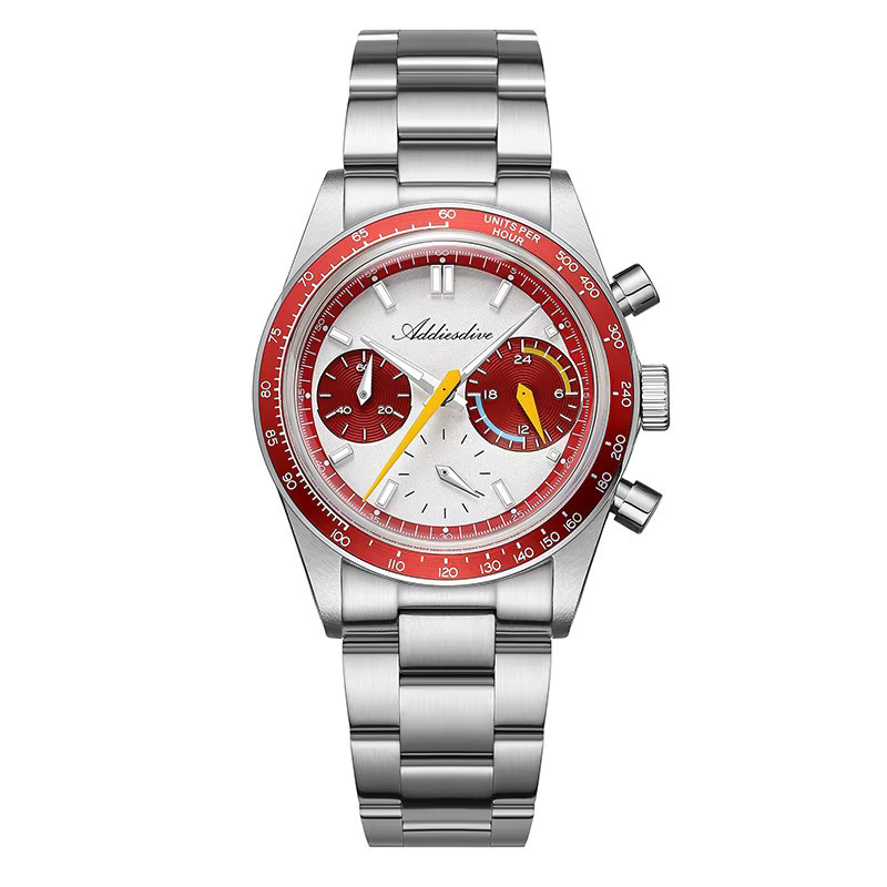 ADDIESDIVE Chronograph, Quarz, Edelstahl, 37 mm, Herren - Bild 6