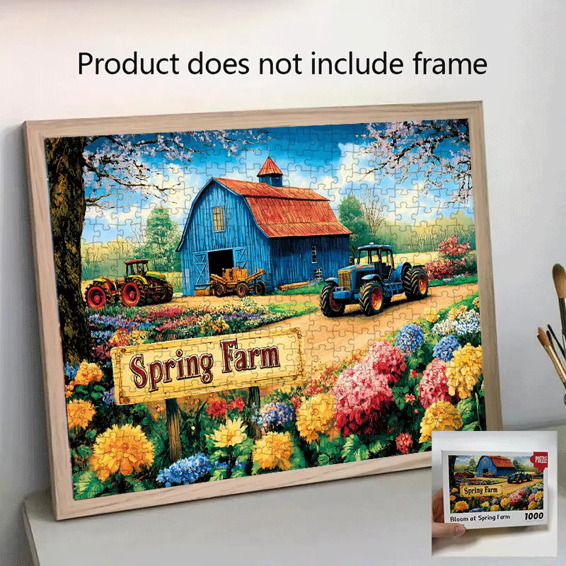 MaxRenard Farm Flower Bloom, Mini-Puzzle, 1.000 Teile, ab 14 Jahren - Bild 3