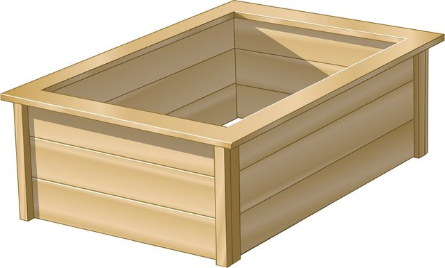Teichbecken mit Holzrahmen B/T/H: 147,5 x 103,5 x 47,5 cm - Bild 1