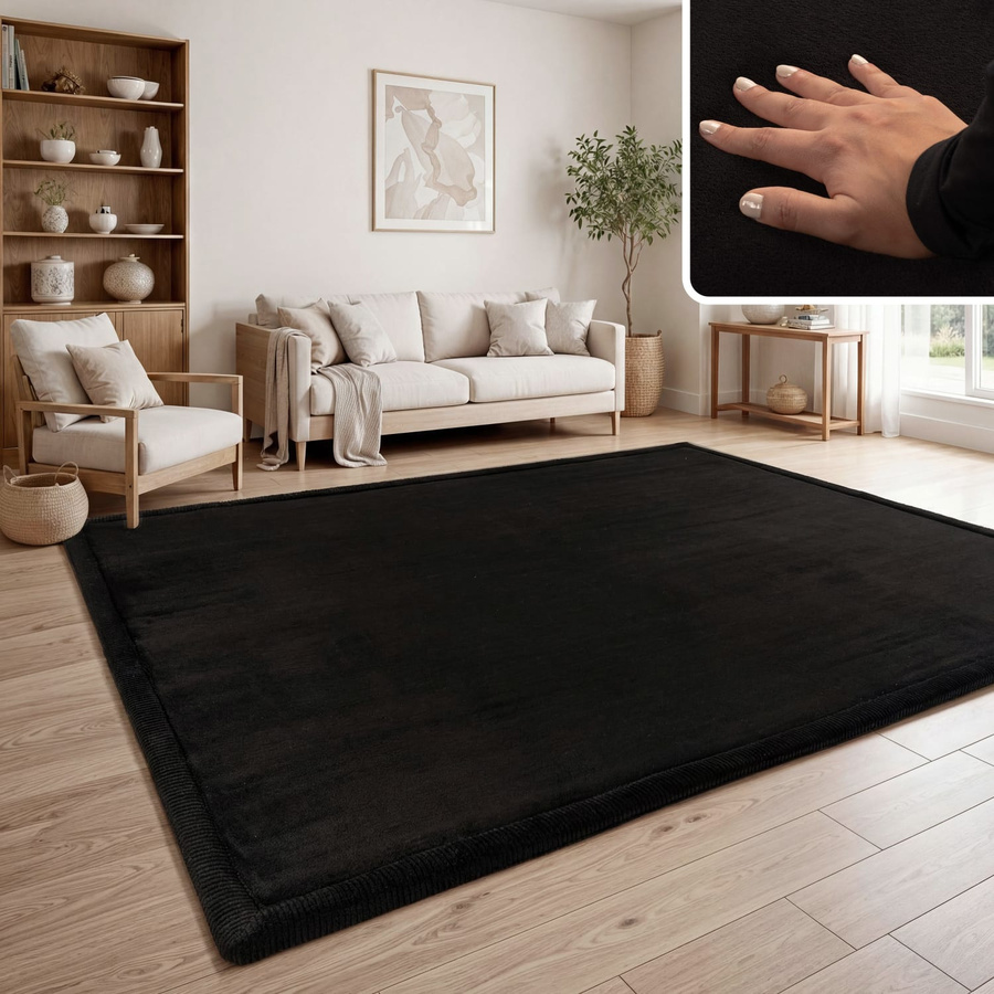 Waschbarer Kinderteppich Atami schwarz B: 200 cm, T: 280 cm - Bild 4