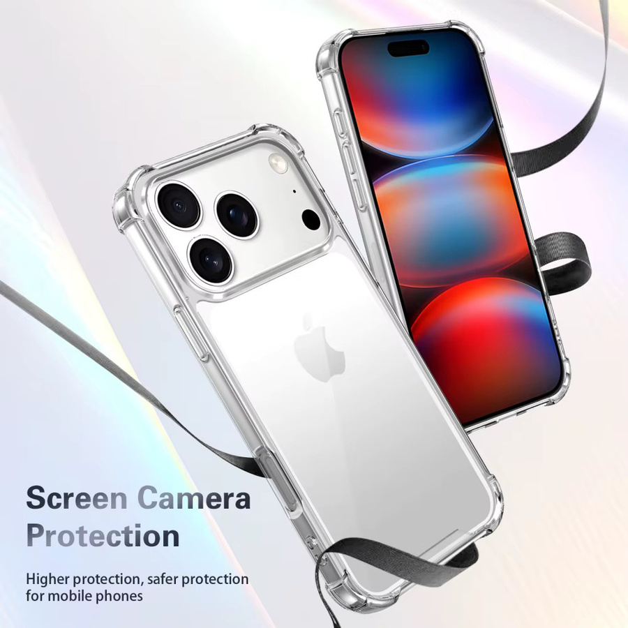 Stoßfeste transparente Silikon-Schutzhülle von lolozzx für iPhone Modelle - Bild 4