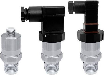 Senseca Drucktransmitter Precont PU4SK in Schwarz, Messbereich 0 bar bis 10 bar, Stecker M12 4-polig A-kodiert, Durchmesser: 27 mm, Länge: 95 mm - Bild 1