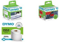 Dymo Versandetiketten Weiß Papier für LabelWriter LW 4XL/5XL 140 Stück B: 10,2 cm, H: 21,0 cm - Bild 1
