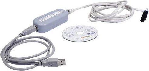 Jumo PC-Interface 00553388 mit USB-C Anschluss in Grau - Bild 1