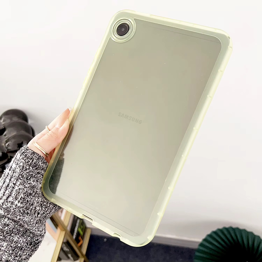 Stoßfeste transparente Silikonhülle für Samsung Galaxy Tab S7 S8 S9 S10 FE A11 A9 Plus A8 A7 S6 Lite - Bild 1
