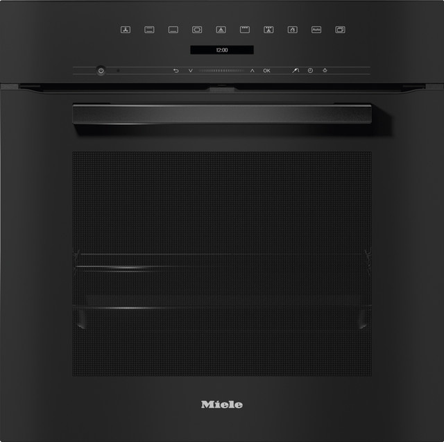 Bosch Einbaubackofen H 7262 BP in Obsidianschwarz mit Pyrolyse, LED-Display und Fleischprobe - Bild 1