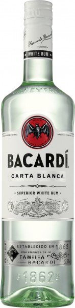 Bacardi Carta Blanca Rum, 1 l - Bild 1
