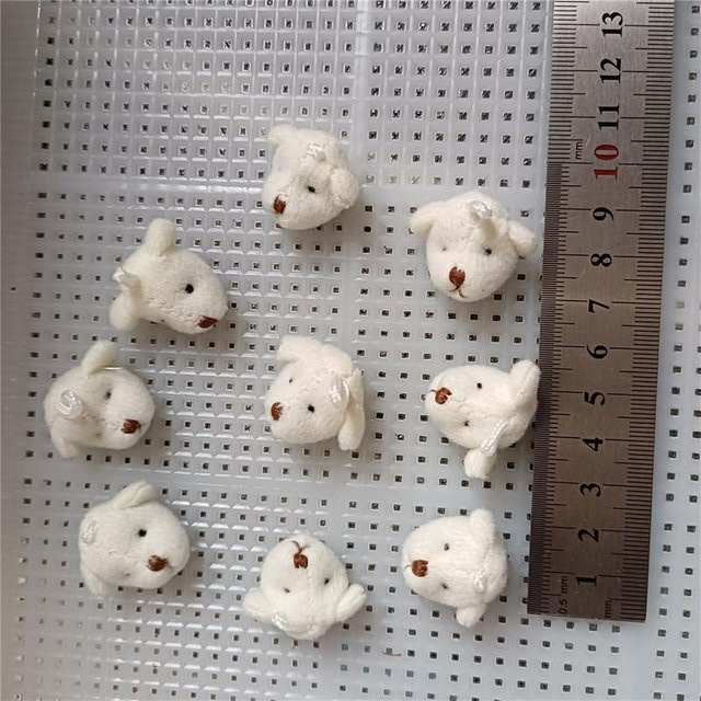 Binchi Fitness Mini-Gelenk-Kaninchen-Plüschpuppen, 10-teiliges Set, ab 14 Jahren - Bild 1