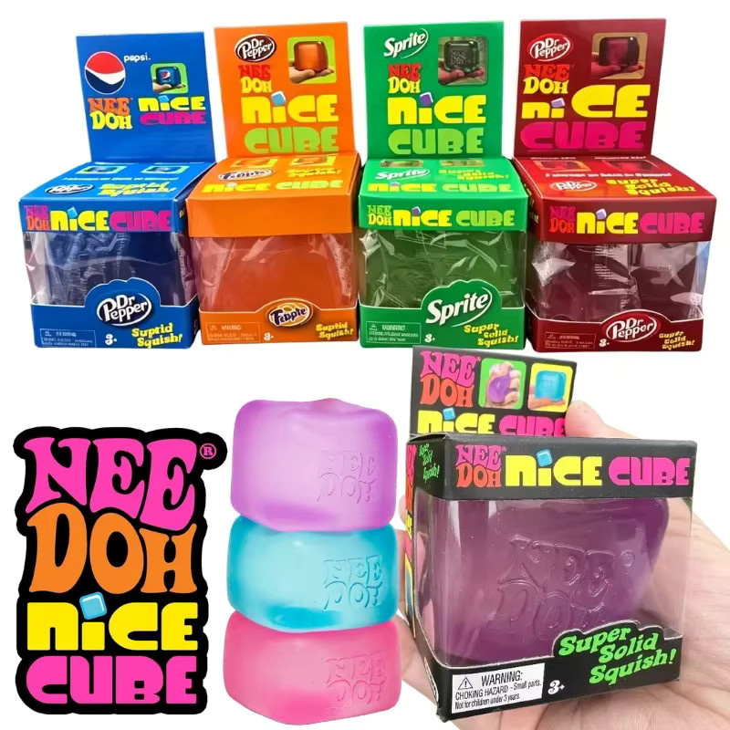 Needoh Nice Cube, Sensorischer Würfel, Desktop-Spielzeug - Bild 2