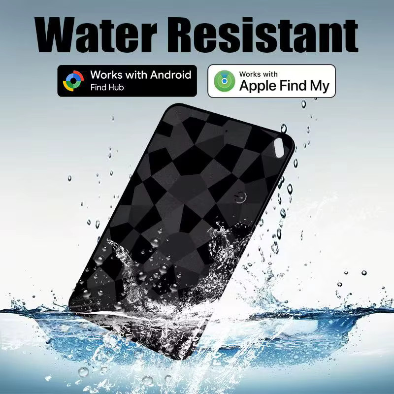 Leapii Smarter Wallet-Tracker in Schwarz mit Bluetooth-Anti-Verlust-Funktion, kompatibel mit Apple Find My und Google Find Hub, unterstützt kabelloses Laden - Bild 5