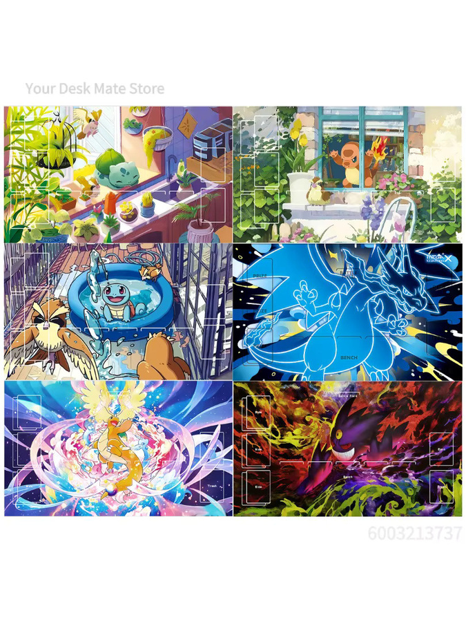 Potdemiel Pokémon Spielmatte, Gummi, Bunt / Mehrfarbig - Bild 3