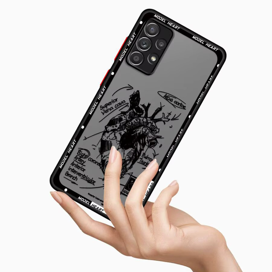 Kreative Handyhülle mit Herz-Design für Samsung Galaxy A-Serie (A14, A15, A16, A17, A23, A33, A34, A35, A36, A52, A52s, A53, A54, A55, A56, A72, A73) - Bild 2