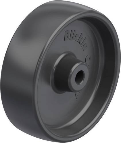 Blickle Rad PP 125/12G in Schwarz mit 125 mm Durchmesser und 200 kg Tragfähigkeit - Bild 1