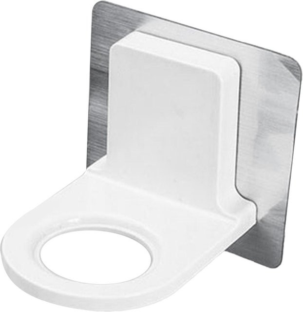 Neoglint Badezimmer Duschgel Flaschenhalter Wandmontierter Haken für Flüssigseife, Weiß, Klebend und Stanzfrei - Bild 1
