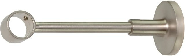 Mydeco Gardinenstangen-Halterung Wire Wandhalterung aus Metall in Silber mit Ø 2 cm - Bild 1