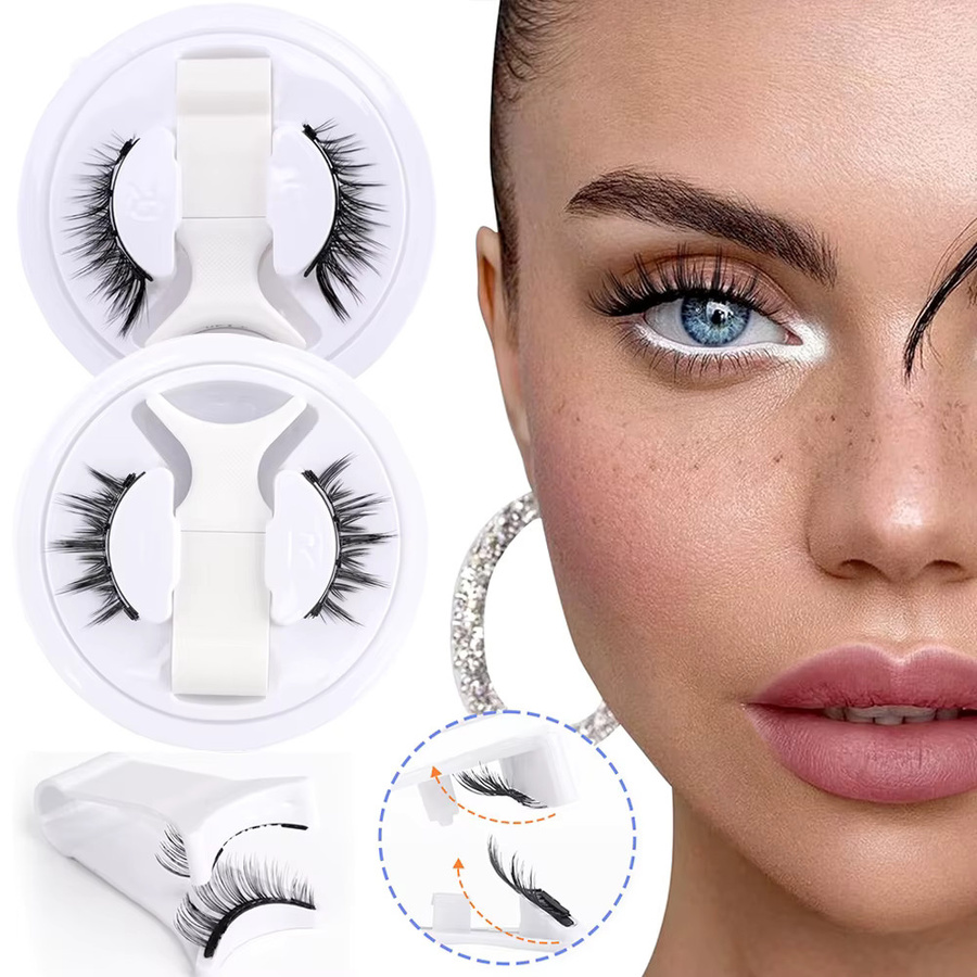 DUTRIEUX Magnetische Wimpern und Pinzetten-Set, künstliche Nerz-Wimpern, Unisex - Bild 3