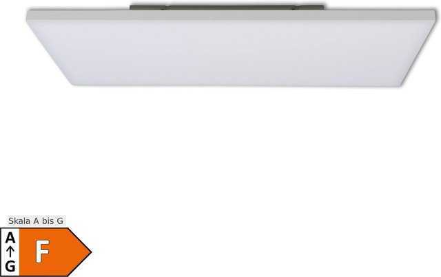 Näve LED-Deckenleuchte Carente in Weiß, modern und dimmbar, B/H/T: 29,5 x 4,5 x 59,5 cm - Bild 1