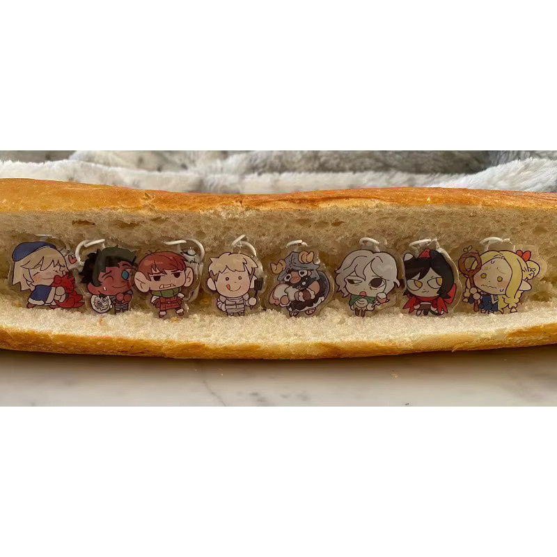 Bandai Dungeon Meshi Schlüsselanhänger, Acryl, Bunt / Mehrfarbig - Bild 4