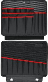 Knipex Ersatz-Werkzeugtafeln 00 21 99 V15 für 00 21 05, Schwarz, 2 Stück - Bild 1