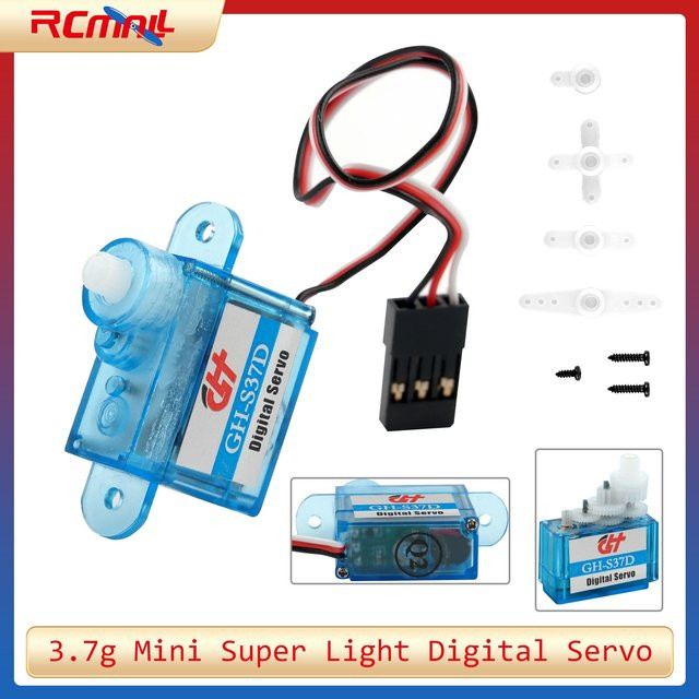 stemedu Mini Super Light Digital Servo GH-S37D, Micro Servo - Bild 1