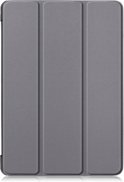 Smart Case Schutzhülle aus Leder und PC für iPad 7, 8, 9 und 10. Generation in Grau - Bild 1